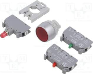 SPAMEL Switch: push-button; 22mm; Stabl.pos: