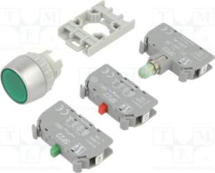 SPAMEL Switch: push-button; 22mm; Stabl.pos:
