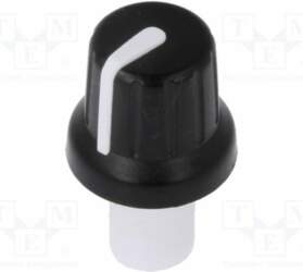 SR PASSIVES Knob; with pointer; ABS