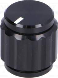 SR PASSIVES Knob; with pointer; aluminium