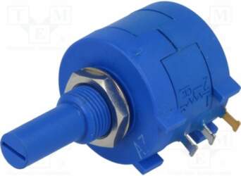 SR PASSIVES Potentiometer: shaft; 10kΩ; multiturn
