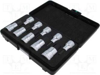 STAHLWILLE Socket: hex key-bit-set; 1/2"; 10pcs