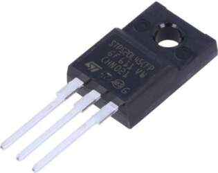 STMICROELECTRONICS Diode: Schottky rectifying; THT; 45V