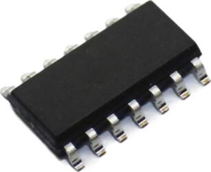 STMICROELECTRONICS IC: driver; push-pull; SO14; 0