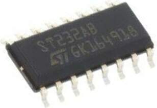 STMICROELECTRONICS IC: interface; transceiver; RS232; 400kbps