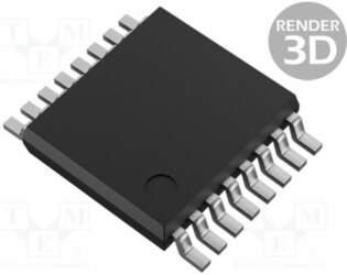 STMICROELECTRONICS IC: peripheral circuit; 8bit,shift