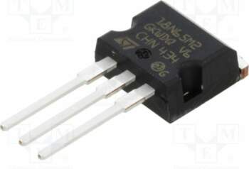 STMICROELECTRONICS Transistor: N-MOSFET; unipolar; 650V; 12A