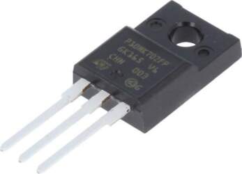 STMICROELECTRONICS Transistor: N-MOSFET; unipolar; 700V; 5