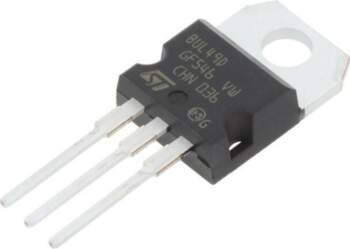 STMICROELECTRONICS Transistor: NPN; bipolar; 450V; 5A