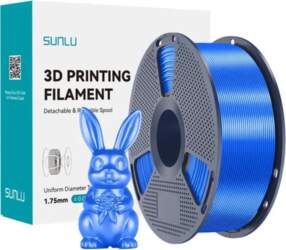 Sunlu PLA+ Silk Filament (blue) |