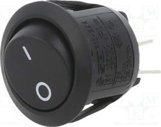 SWITCH COMPONENTS ROCKER; DPST; Pos: 2