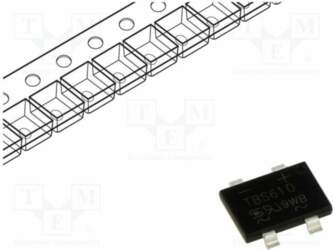TAIWAN SEMICONDUCTOR Bridge rectifier: single-phase; Urmax: