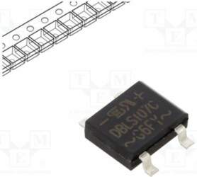 TAIWAN SEMICONDUCTOR Bridge rectifier: single-phase; Urmax:
