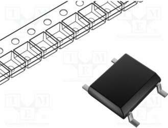TAIWAN SEMICONDUCTOR Bridge rectifier: single-phase; Urmax: