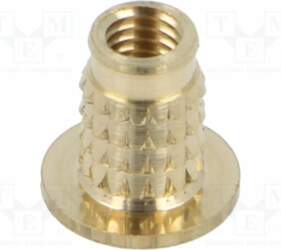 TAPPEX Threaded insert; brass; M5; BN