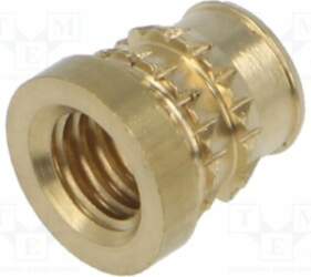 TAPPEX Threaded insert; brass; M5; BN