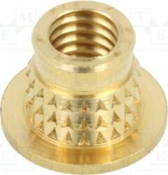 TAPPEX Threaded insert; brass; M6; BN