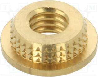 TAPPEX Threaded insert; brass; M6; BN