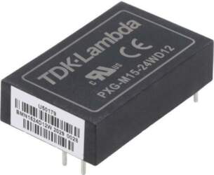 TDK-LAMBDA Converter: DC/DC; 15W; Uin: 9÷36VDC