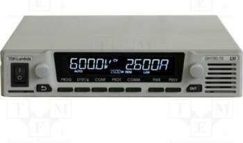 TDK-LAMBDA Laboratory power supply: programmable; single-channel