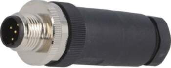 TE CONNECTIVITY Connector: M12; plug; PIN: