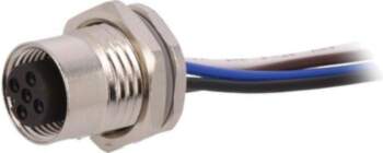 TE CONNECTIVITY Connector: M12; socket; PIN: