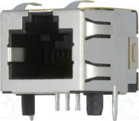 TE CONNECTIVITY Connector: RJ45; socket; PIN: