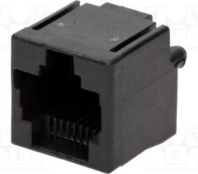 TE CONNECTIVITY Connector: RJ45; socket; PIN: