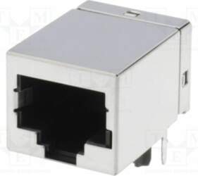 TE CONNECTIVITY Connector: RJ45; socket; PIN: