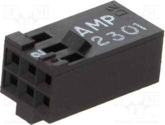 TE CONNECTIVITY Connector: wire-board; socket; female