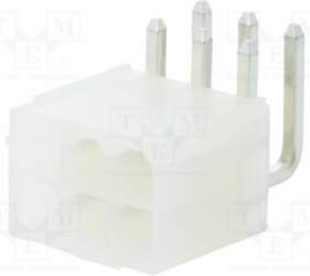 TE CONNECTIVITY Connector: wire-wire/PCB; socket; male