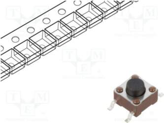 TE CONNECTIVITY Microswitch TACT; SPST-NO; Pos: