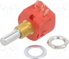 TE CONNECTIVITY Potentiometer: shaft; 25kΩ; single