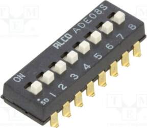 TE CONNECTIVITY Switch: DIP-SWITCH; Poles number:
