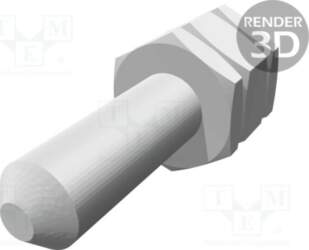 TE CONNECTIVITY Threaded head screw; UNC