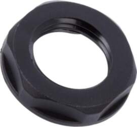 TECHNO Nut; M16; polyamide; UL94V-2; black