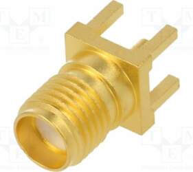 TELEGARTNER Connector: SMA; socket; straight; 50Ω