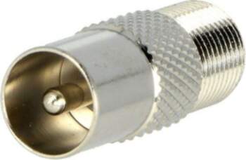 TELESTE Adapter; F socket,coaxial 9