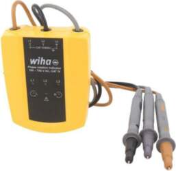 Tester: phase sequence; Equipment: test leads