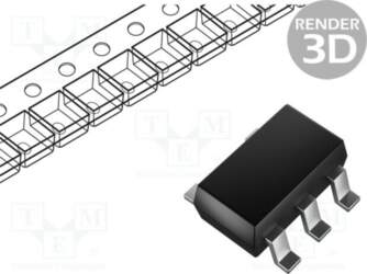 TEXAS INSTRUMENTS IC: digital; buffer,non-inverting