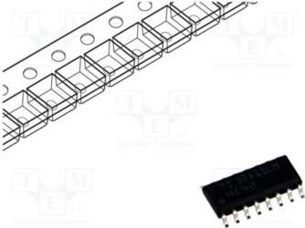 TEXAS INSTRUMENTS IC: digital; line decoder
