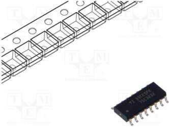 TEXAS INSTRUMENTS IC: interface; receiver,line