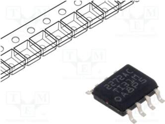 TEXAS INSTRUMENTS IC: operational amplifier; 2