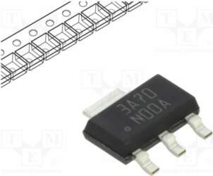 TEXAS INSTRUMENTS IC: voltage regulator; linear