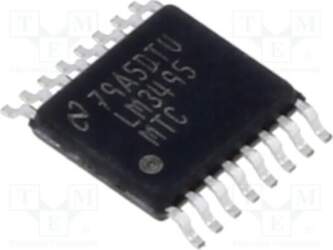 TEXAS INSTRUMENTS PMIC; DC/DC converter; Uin: