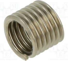 Threaded insert; stainless steel; M6; L: