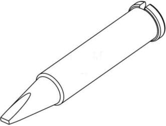 Tip; chisel; 1.6mm; for  soldering