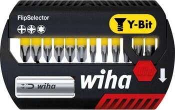 Tools set: screwdriver bits; plastic cassette