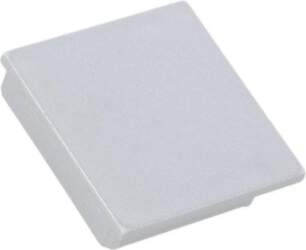 TOPMET Cap for LED profiles; silver