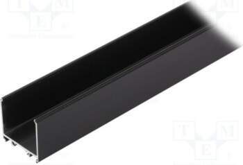 TOPMET Profiles for LED modules; black